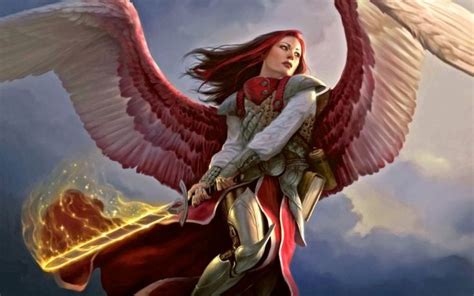 The Powerful Archangel Ariel The Lion Of God Fantasy Art Angels