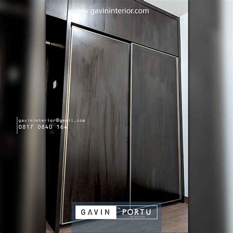 Bentuk handle ini mirip dengan taman berdudukan panjang dengan dua. Buat Lemari Pakaian Sliding 2 Pintu HPL Motif Kayu Rusun ...