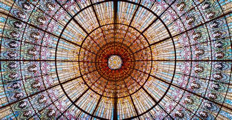 Free Images Window Material Stained Glass Circle Art Symmetry Dome 5198x2690 185213