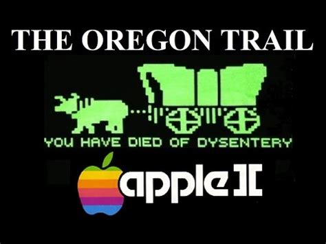 Why can't i just play this game all day?! Heavy Metal Gamer: The Oregon Trail (Apple II) Review ...