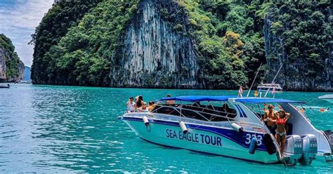 De Krabi Excursão de um dia em lancha rápida às Ilhas Phi Phi GetYourGuide