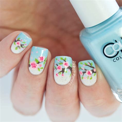 Floral Nails Spring Nails Truly Hand Picked