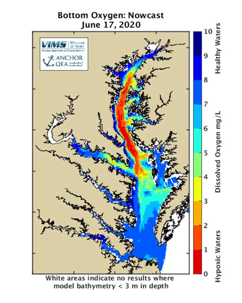 After A Less Rainy Spring The Chesapeake Bay May See Smaller Dead Zone