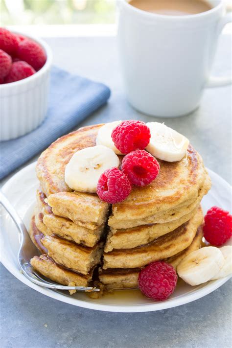 Best Easy Healthy Pancake Recipe Makes Waffles Too Kristines Kitchen