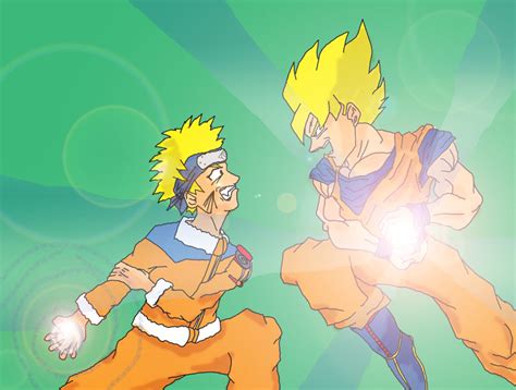 Naruto Vs Goku By Ssj2 Goku On Deviantart