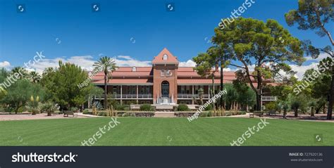 Tuscon Arizona August 9 Exterior Of The Old Main Building On The