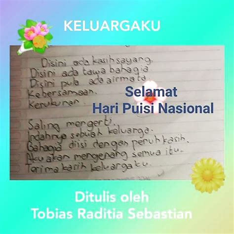 Itulah mengapa aku sangat bersemangat mengerjakan buku ini karena aku ingin memberi tahu kepada para ibu muda bagaimana kisah perjalanan ku dan bagaimana sebenarnya menjadi seorang ibu, pungkas karisma. hari puisi nasional dan arti pentingnya bagiku kalau bagi anda