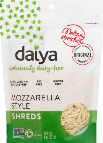 Daiya Dairy Free Mozzarella Style Vegan Cheese Shreds Oz Bakers