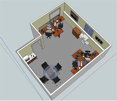 3d Layout Examples - WNY Office Space
