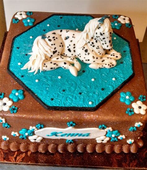 Appoloosa Spotted Horse Cake