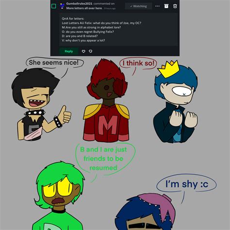 Lost letters but human? by KumaDraws334 on DeviantArt