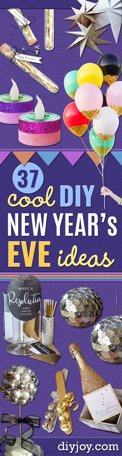 37 Diy New Years Eve Decor Ideas Diy New Years Eve New Years Eve