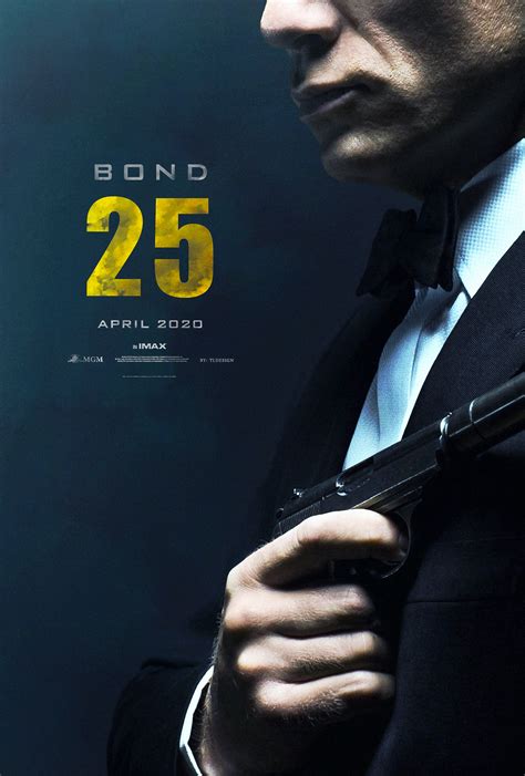 Teaser Poster For James Bond 25 R JamesBond