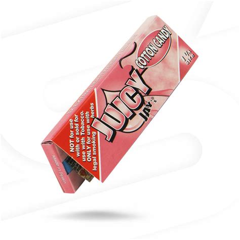 juicy jays 1 1 4 cotton candy flavored hemp rolling papers esd official