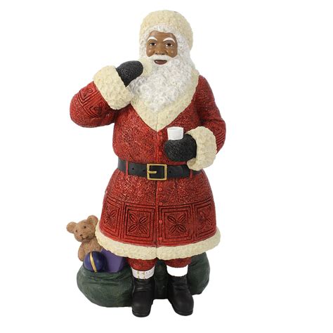 New Black Santa Claus Figurines For The Upcoming Holiday Season The