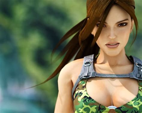 Lara Croft Bikini Beach By Simplyshawn On Deviantart Tomb Raider