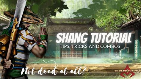 Shang Tutorial Shadow Fight Arena Youtube