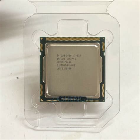 Procesadores Intel Core I7 870 Cuatro Núcleos 293 Ghz 8m Slbjg Lga