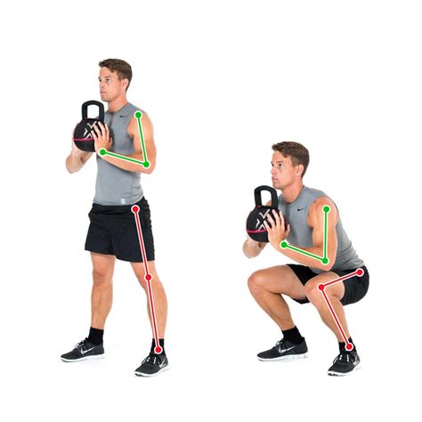 Kettlebell Exercise Squats For The Legs With The Smashbell