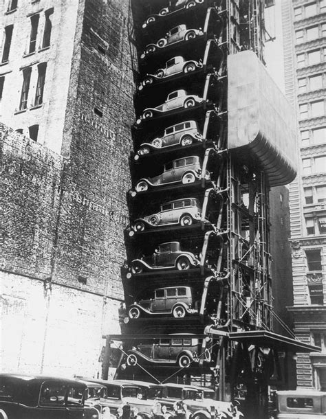 Photography Monochrome Vintage Elevator Car Classic Car Parking