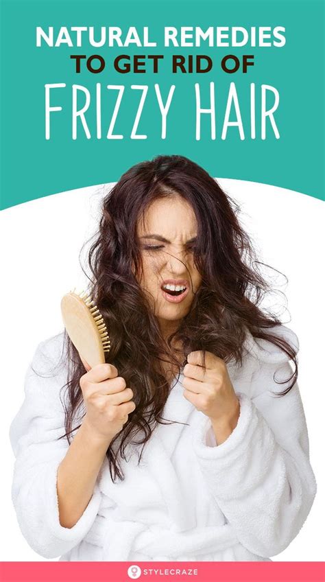 14 Home Remedies For Frizzy Hair Frizzy Hair Remedies Frizzy Hair Haircuts For Frizzy Hair