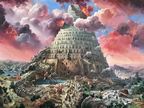 The Tower of Babel. by Alexander Mikhalchyk | Artfinder