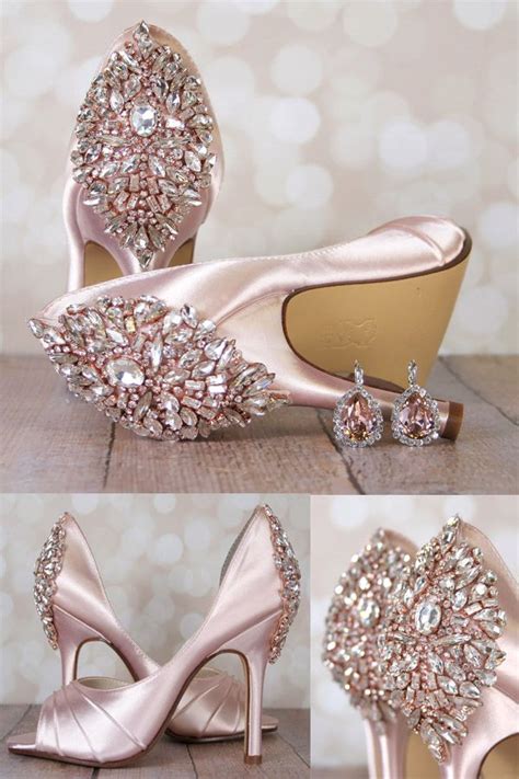 Make Your Wedding Dress Jealous With These Blush Wedding Shoes
