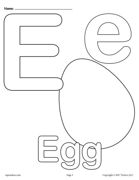 Check spelling or type a new query. Letter E Alphabet Coloring Pages - 3 Printable Versions ...