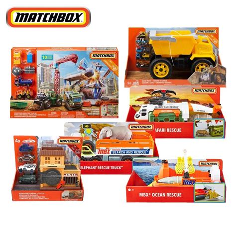 Matchbox Downtown Demolition Playset Action Drivers Fire Station Rescue
