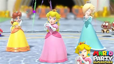Mario Party Superstars Coin Battle Peach Vs Daisy Vs Rosalina Vs Birdo Youtube