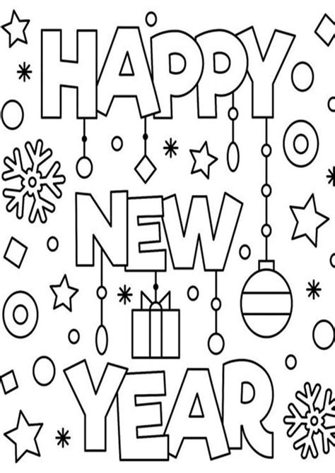 Free Happy New Year Printables Printable Templates