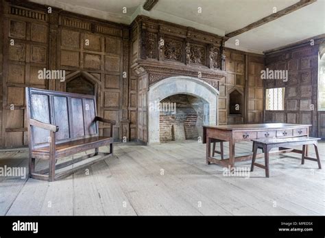 Stokesay Castle Shropshire Interior Hi Res Stock Photography And Images