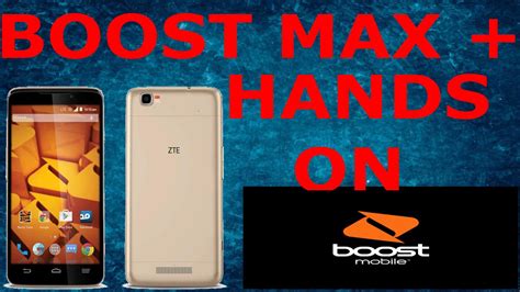 Boost Max Plus Hands On Boost Mobile Hd Youtube