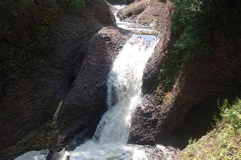Gorge Falls Black River Scenic Byway Gogebic County Travel The Mitten