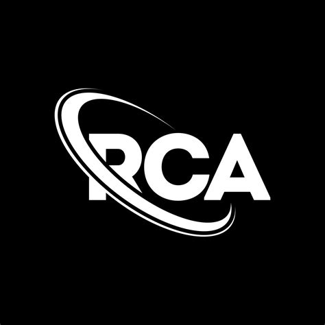 Logotipo De Rca Letra Rca Diseño Del Logotipo De La Letra Rca