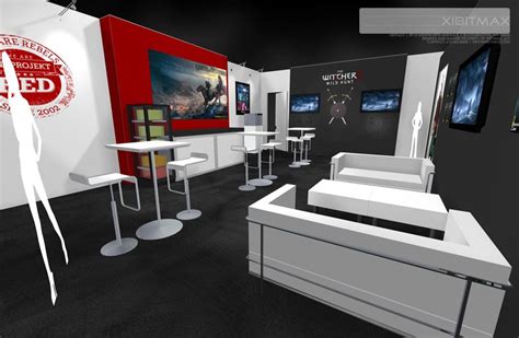 Maybe you would like to learn more about one of these? CDProjekt - 30x50 Trade Show Booth Rental | Show booth, Tradeshow booth, Booth