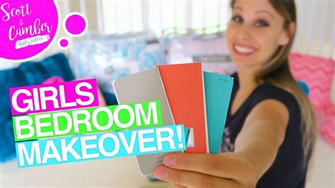 💕girls Bedroom Makeover Planning🛏 Scott And Camber Youtube