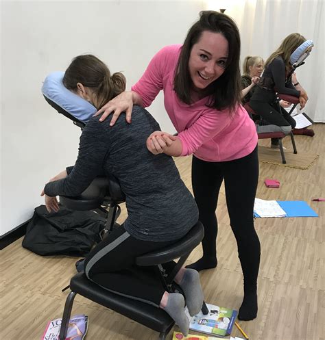 Onsite Seated Acupressure Massage Shiatsu And Thai Massage Training Scotland