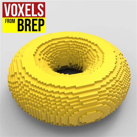 Voxels From Brep Parametric House
