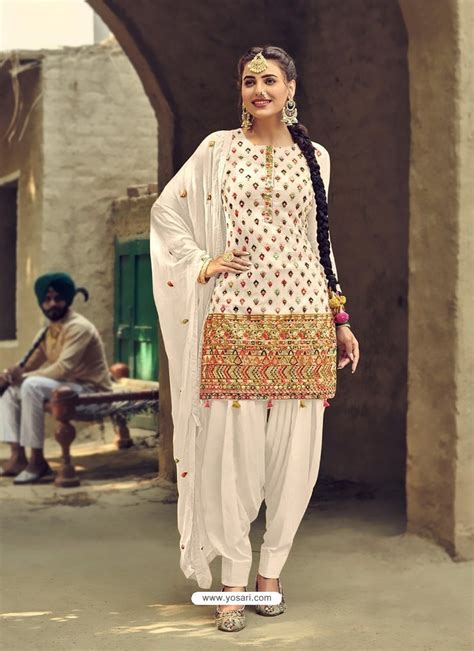 Punjabi Patiala Suit Set For Women Indian Dress Wedding Dress Wedding