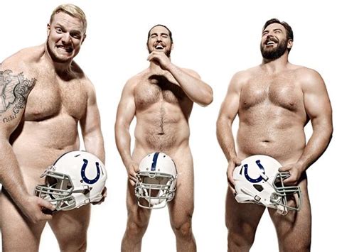 Colts O Line Talks Size And Poses Nude For Espn S Body Issue Magazine