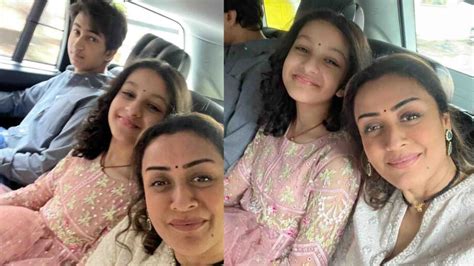 Mahesh Babus Wife Namrata Shirodkar Shares A Cute Selfie With Kids