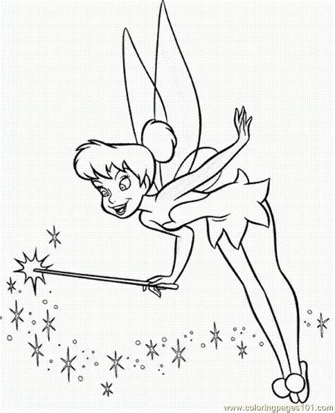 Tinkerbell Disney Coloring Pages Tinkerbell Coloring Pages Fairy