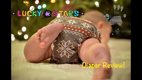 Wahm Cloth Diaper Review Lucky Stars Diapers Youtube