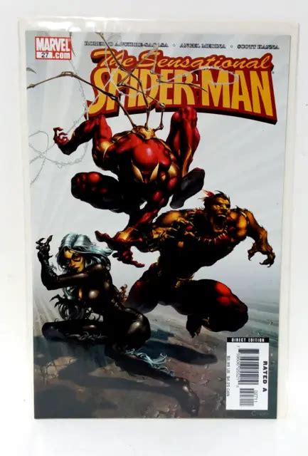Sensational Spider Man 27 Clayton Crain Cover Art Marvel Comics 2006