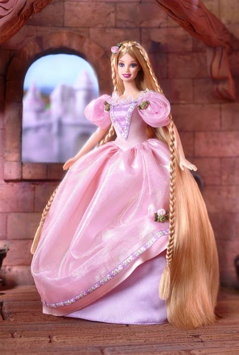 53973 Rapunzel Barbie Doll Peddlar