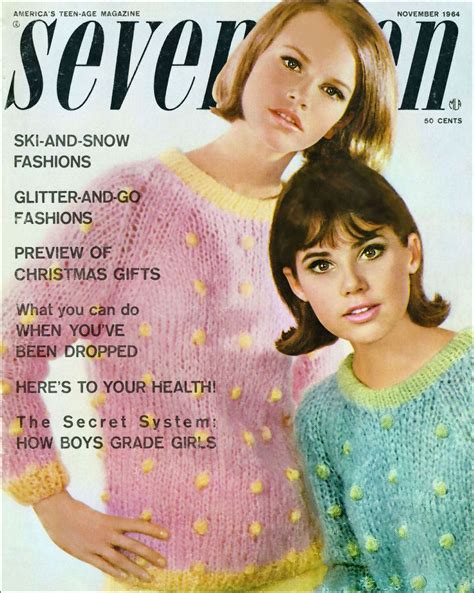 seventeen magazine november 1964 photo joseph santoro colleen corby shelley hack colleen
