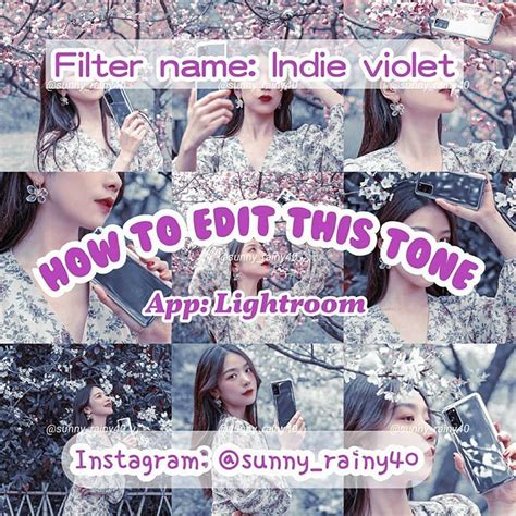 Into the gloss on instagram: ʟɪɢʜᴛʀᴏᴏᴍ & Polarr 📸 di Instagram "--->Filter name: Indie purple⠀ ♧ ᴀᴘᴘ: ʟɪɢʜᴛʀᴏᴏᴍ ♧⠀ 《 ꜱᴡɪᴘᴇ ᴜᴘ ...