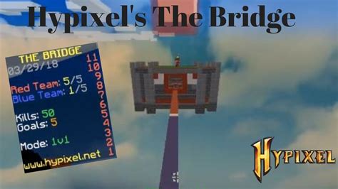 Winning Against The Biggest Noobs On The Bridge New Hypixel Mini Game