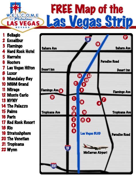 Las Vegas Detailed Map Map Costa Rica And Panama